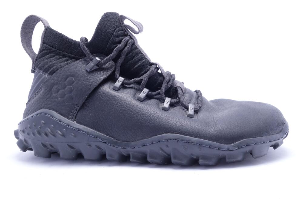 Vivobarefoot Magna Forest ESC Shoes Womens Size 7.5 Black Leather Trail Hiking